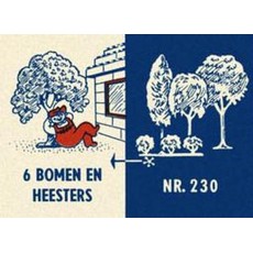 Six Trees and Bushes (set 230-2)