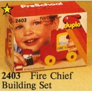 Fire Chief Building Set