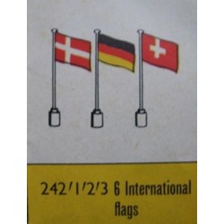 6 International Flags -1-