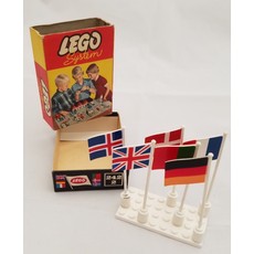 6 International Flags -2- (set 242.2-1)