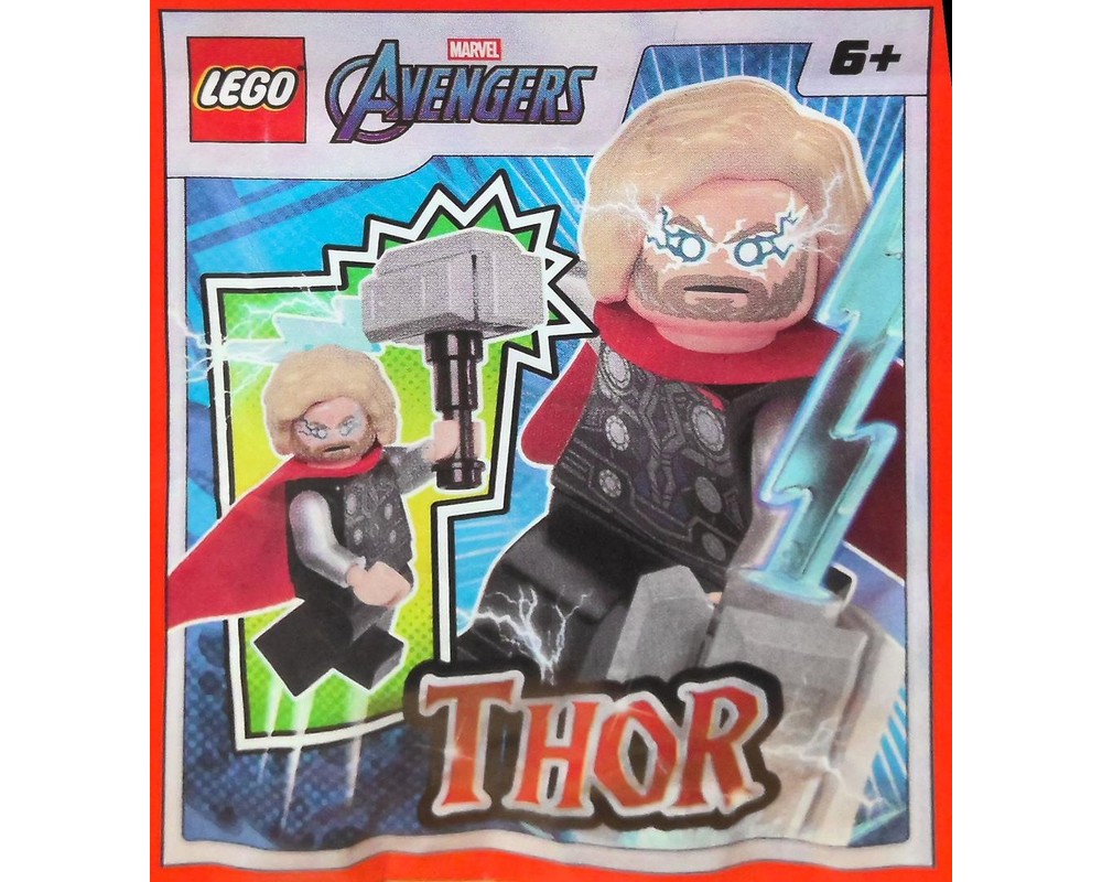 LEGO Set 242504-1 Thor with Mjolnir (2025 Super Heroes Marvel ...