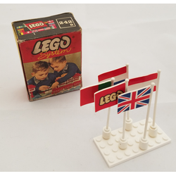 International Flags - Britain, France, Austria, Portugal, LEGO