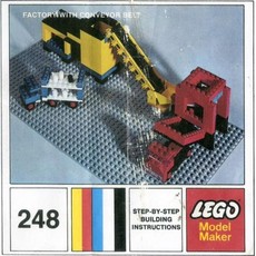Factory With Conveyor Belt (set 248-2)
