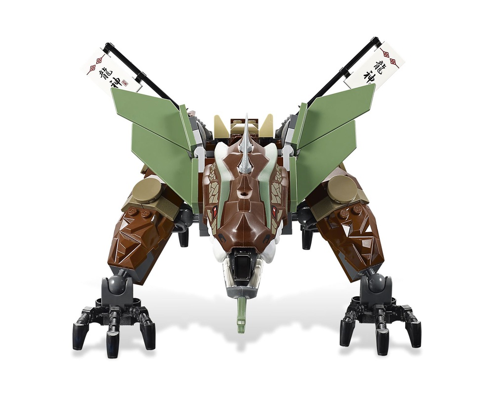 LEGO Set 2509-1 Earth Dragon Defense (2011 Ninjago) Rebrickable Build