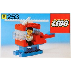 Helicopter and Pilot (set 253-2)