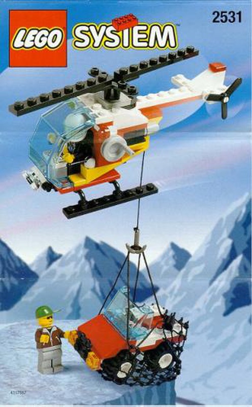 lego rescue helicopter set