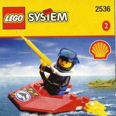 Divers Jet Ski (set 2536-1)