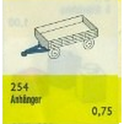 1:87 Bedford Flatbed Trailer