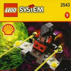 Spacecraft (set 2543-1)