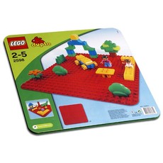 Large Red Building Plate (set 2598-1)