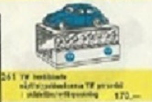 1:87 VW Beetle with Showroom