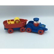 Car with Boat and Trailer