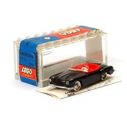 1:87 Mercedes 190 SL with Garage