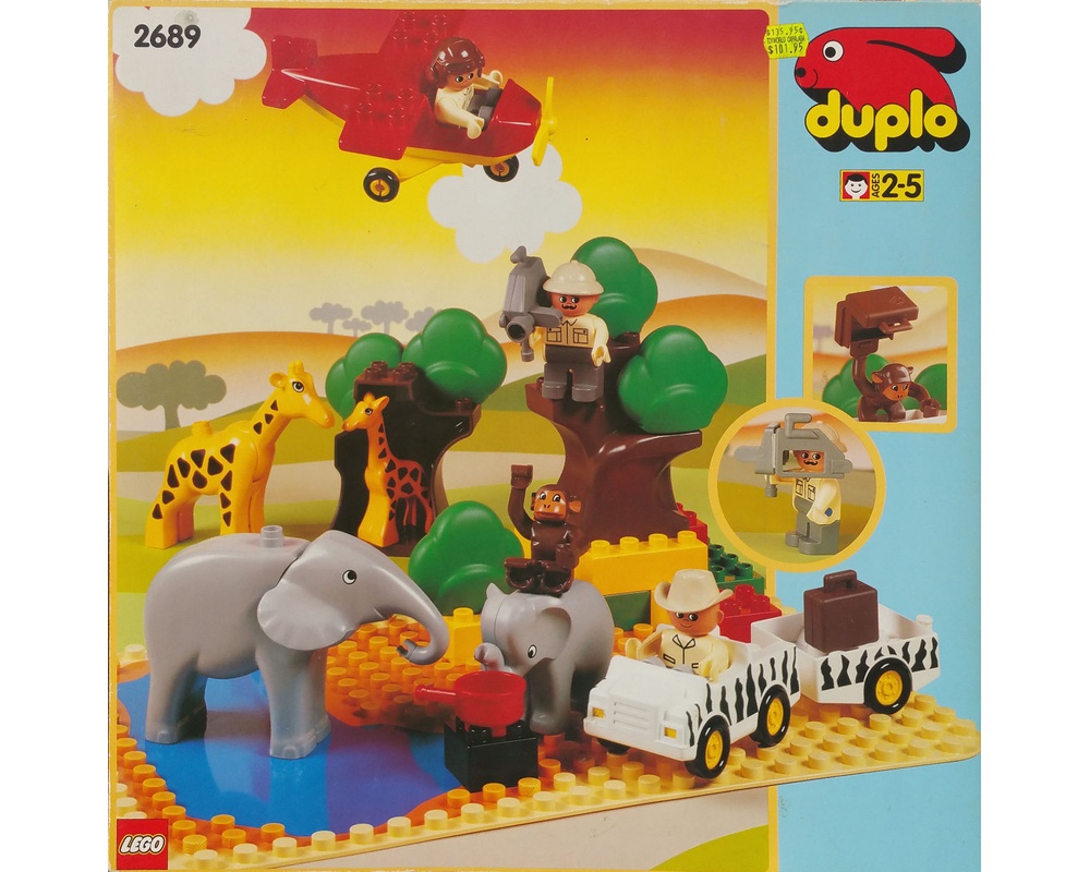 Set 2689-1 Savannah Animals (1994 Duplo > Town) | Rebrickable - Build with LEGO