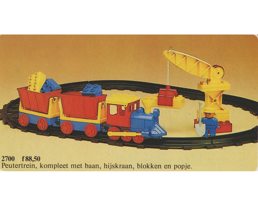 LEGO Set 2700-1 Train Set (Freight) (1983 Duplo > Trains