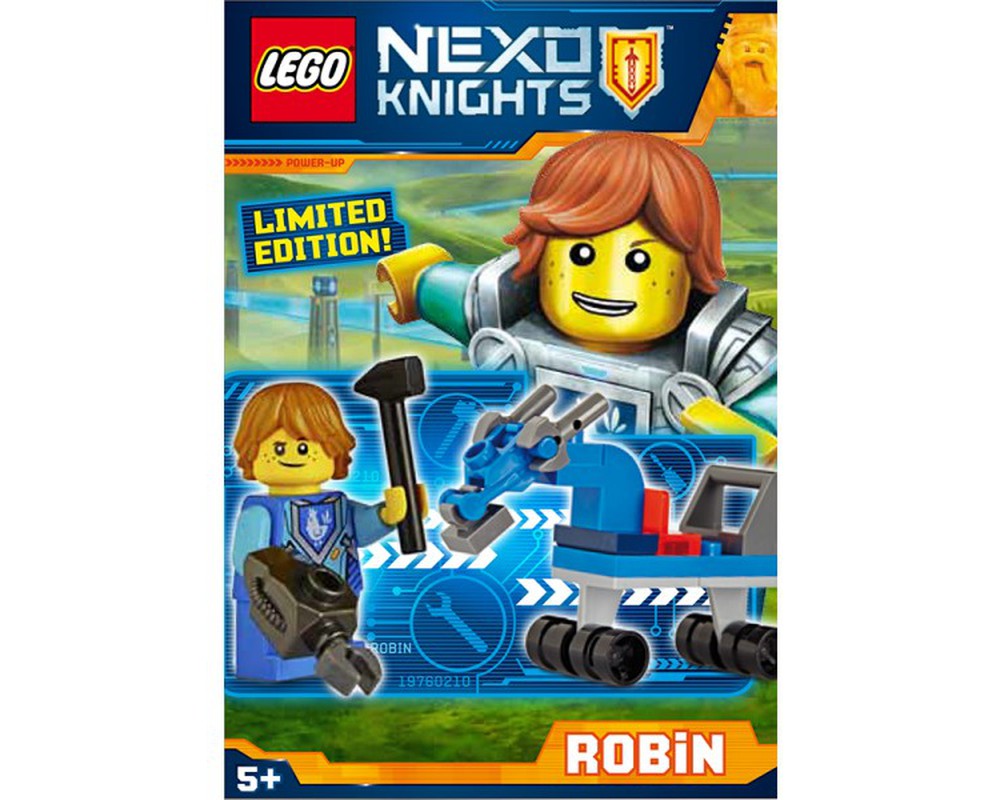 LEGO Set 271603-1 Robin (2016 Nexo Knights) | Rebrickable - Build with LEGO