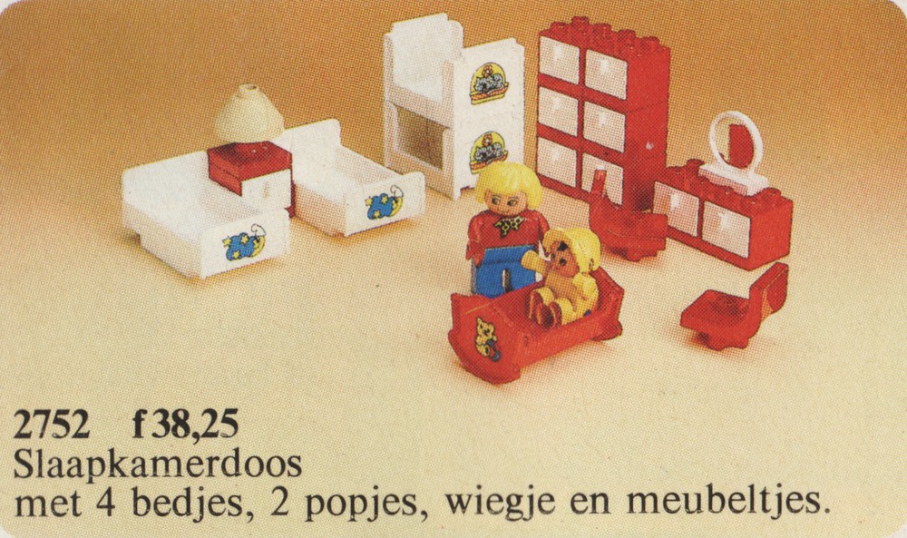 Lego Set 2752 1 Bedroom 1986 Duplo Playhouse