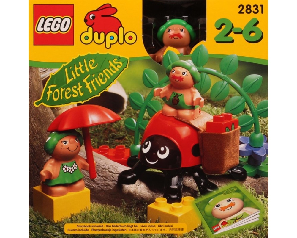 LEGO Set 2831-1 The Toadstools (1999 Duplo > Little Forest Friends