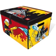 Firefighter ZipBin Storage Toy Box
