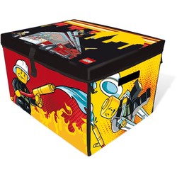 Firefighter ZipBin Storage Toy Box