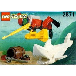 Diver and Shark