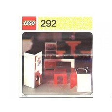 Kitchen Sink and Cupboards (set 292-1)
