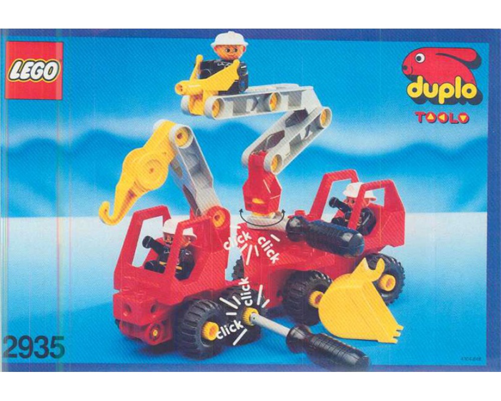 LEGO Set 2935-1 Fire Engine (1996 Duplo > | - Build with