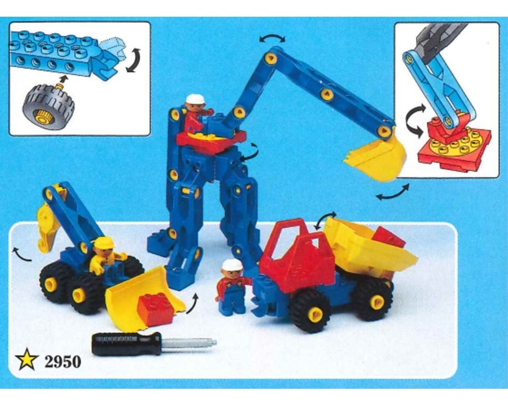 LEGO Set Construction Site (1993 Duplo > Toolo) | Rebrickable - with LEGO
