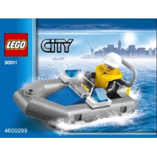 Police Dinghy (set 30011-1)
