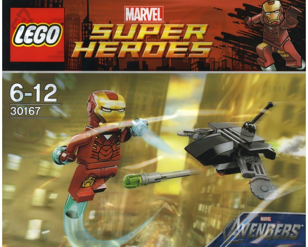 Iron man best sale polybag lego