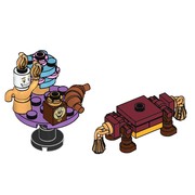 Cogsworth, Lumière & Sultan