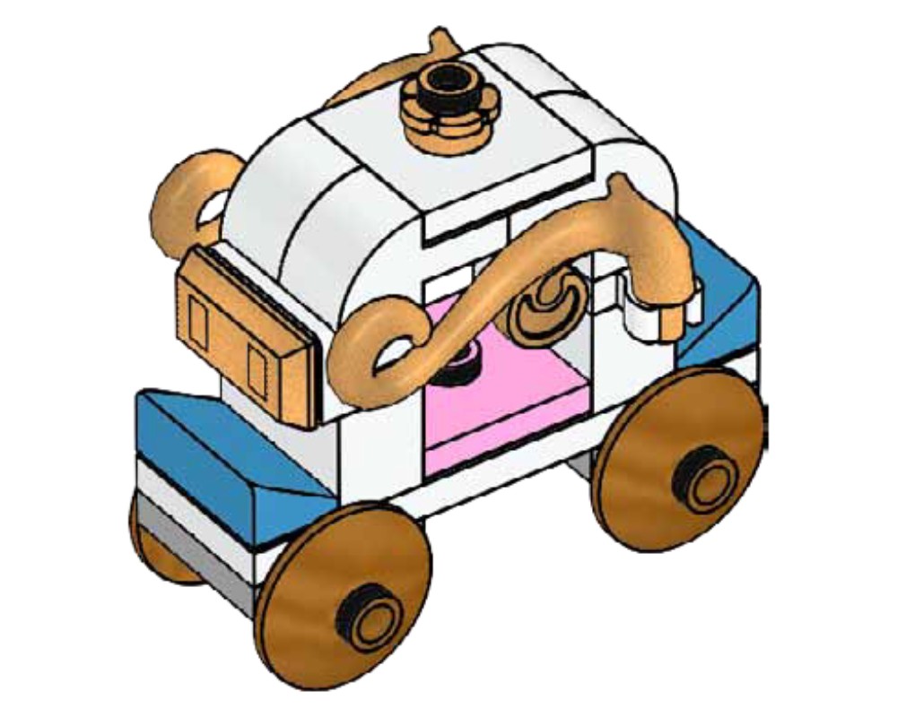 Cinderella carriage lego online set