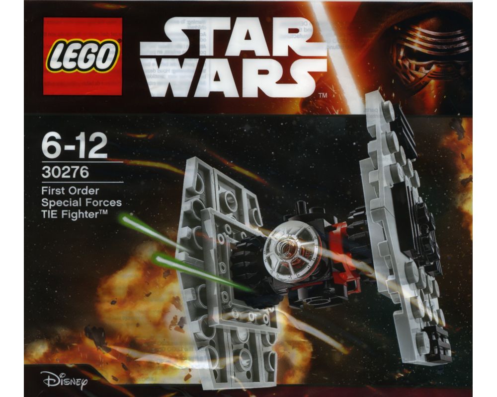 behagelig melodisk frokost LEGO Set 30276-1 First Order Special Forces TIE Fighter (2015 Star Wars) |  Rebrickable - Build with LEGO
