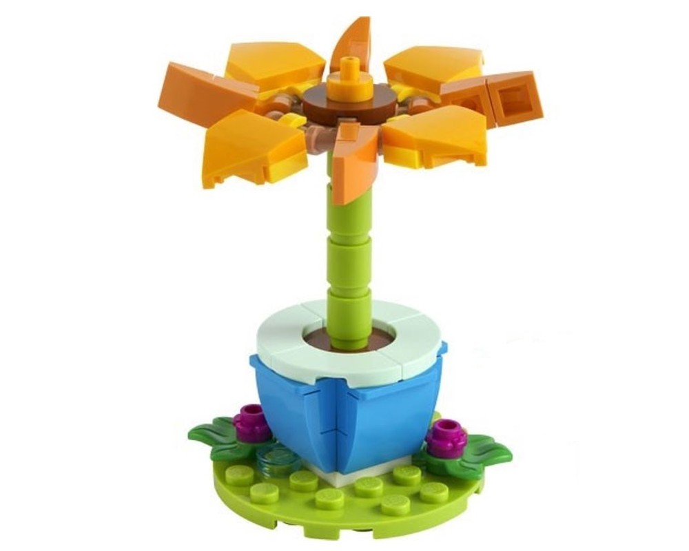 LEGO Set 30417-1-s1 Flower (2022 Friends) | Rebrickable - Build with LEGO