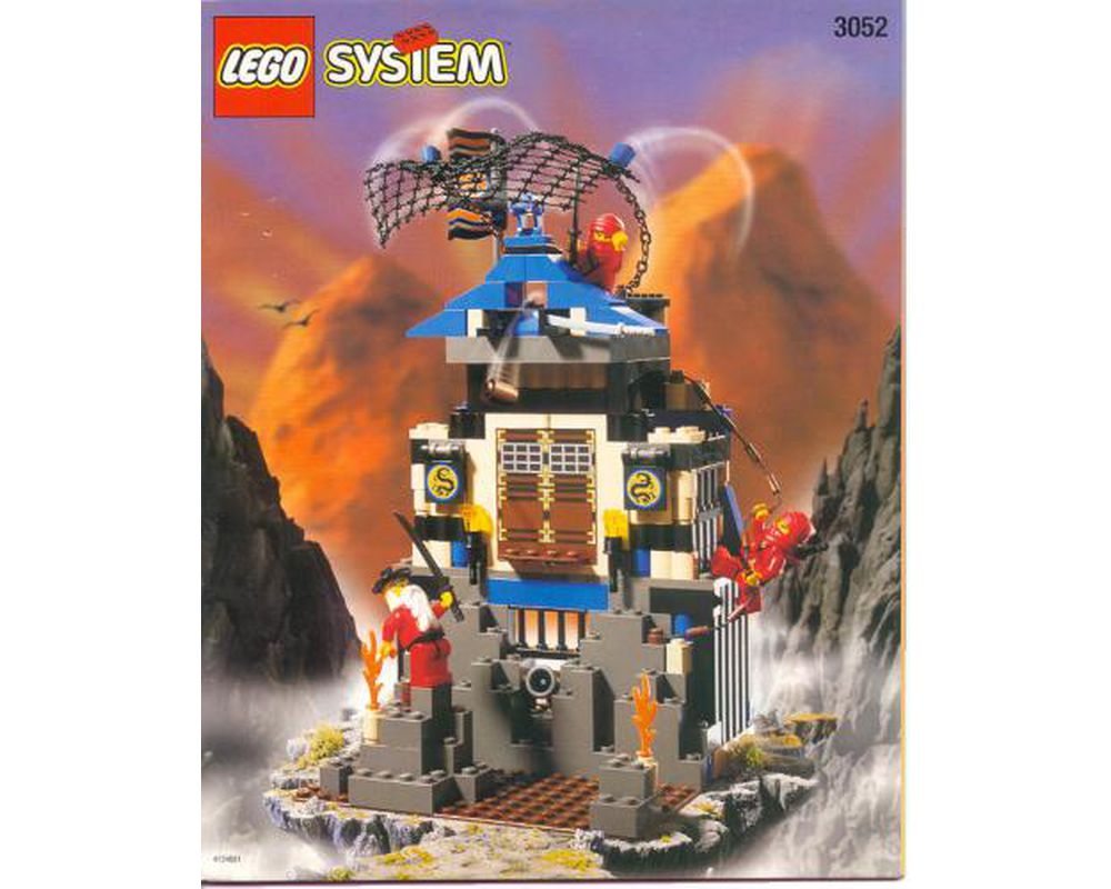 LEGO Set 3052-1 Ninja Fire Fortress (1999 Ninja) | Rebrickable
