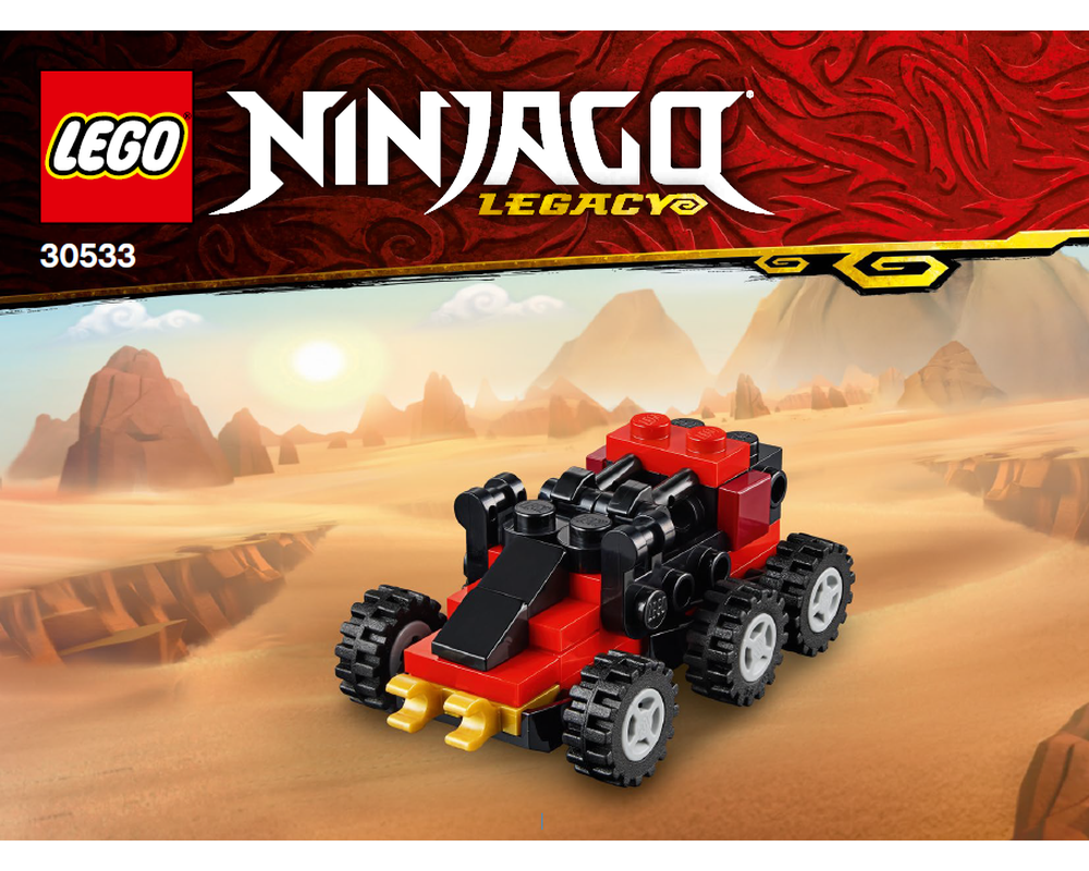 LEGO Set 30533-1-b1 Sam-X Vehicle (2019 Ninjago) | Rebrickable LEGO