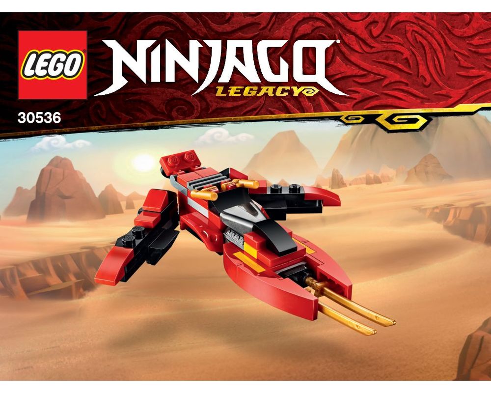 LEGO Set 30536-1-b1 Mini Kai Fighter (2020 Ninjago ...