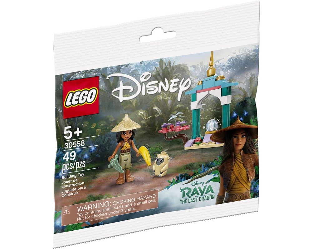 LEGO Set 30558-1 Raya and the Ongi's Heart Lands Adventure (2021 Disney ...