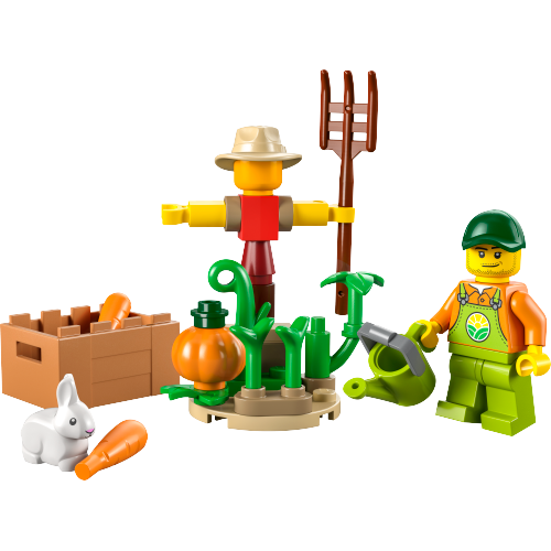 Farm Garden & Scarecrow