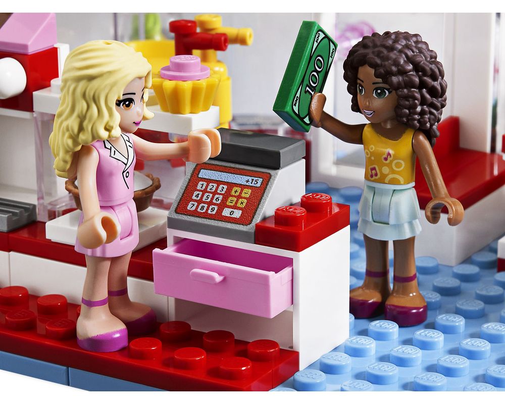 LEGO Set 3061-1 City Park Café (2012 Friends) | Rebrickable Build with LEGO