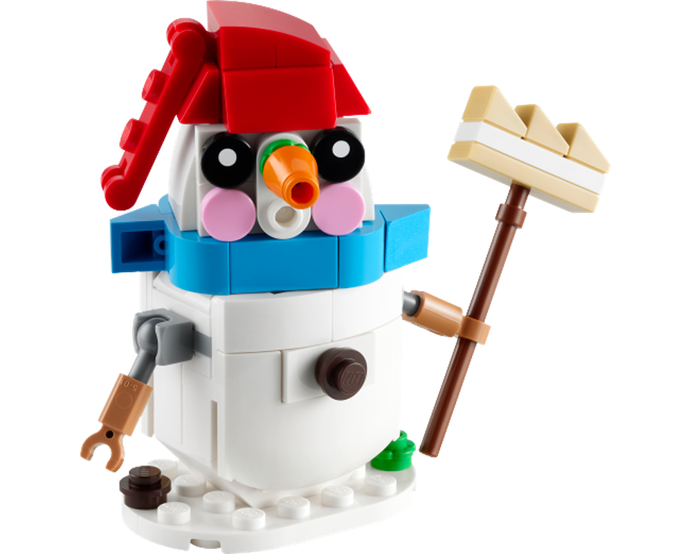 Lego Set 30645 1 Snowman 2023 Creator Rebrickable Build With Lego 3103