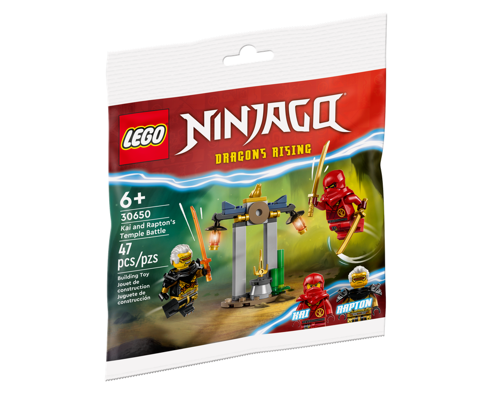 LEGO Set 30650-1 Kai and Rapton's Temple Battle (2023