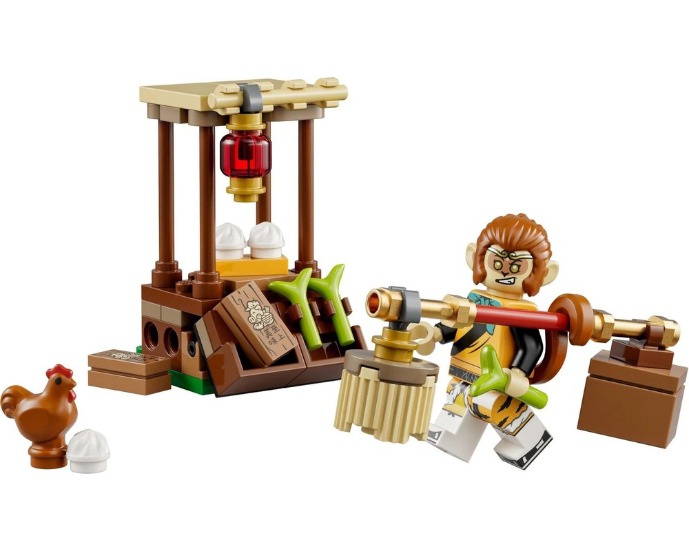 LEGO Set 30656-1 Monkey King Marketplace (2023 Monkie Kid 