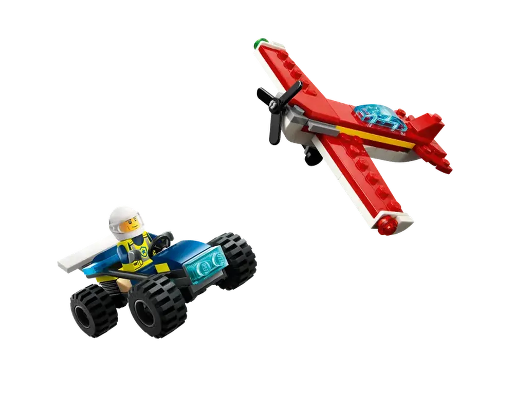 LEGO Set 30664-2 City Police Off-Road Buggy Car and 3in1 Red Plane ...