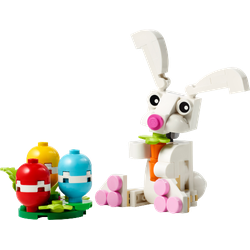 Easter Bunny with Colourful Eggs, zdjęcie 1