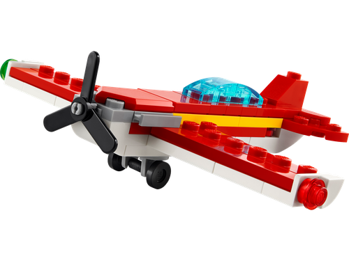 Iconic Red Plane