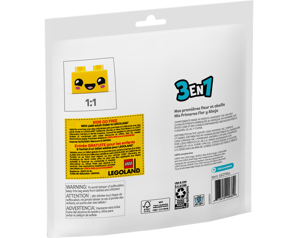 LEGO Set 30686-1 My First Flower & Bee (2025 Duplo > Basic Set ...