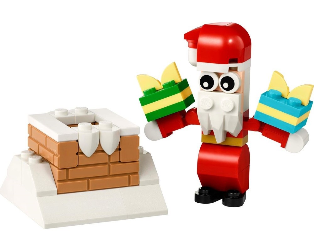 LEGO Set 30692-1 Christmas Chimney Fun with Santa (2025 Seasonal