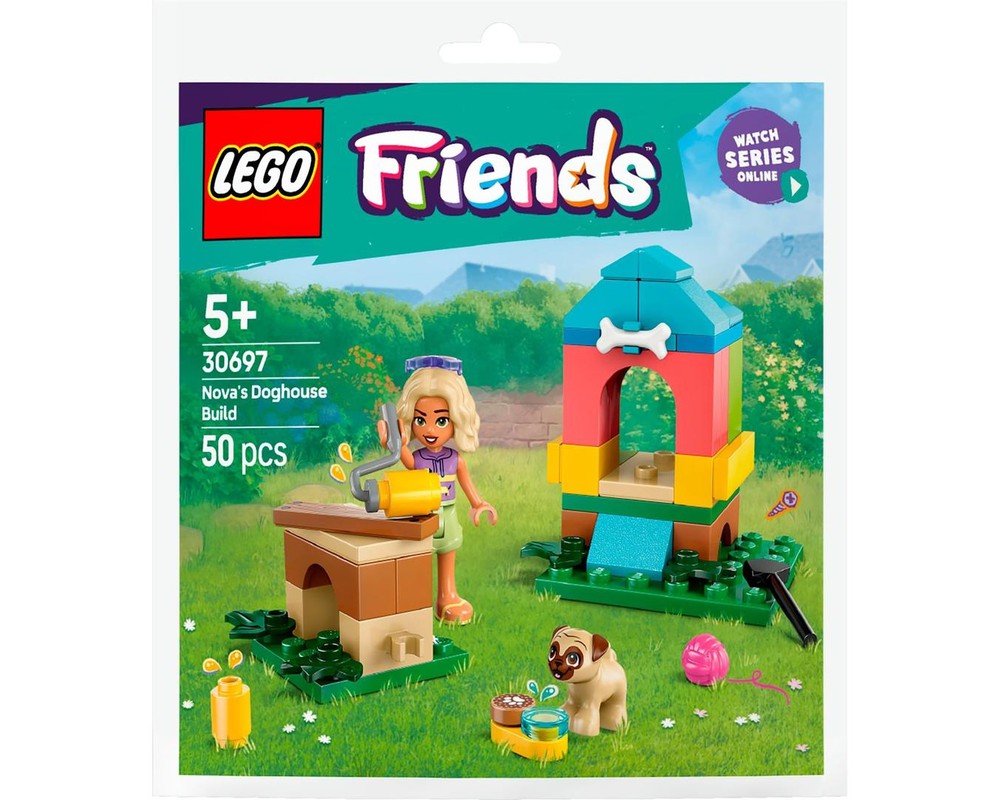 LEGO Set 30697-1 Nova's Doghouse Build (2025 Friends) | Rebrickable ...