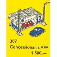 VW Auto Showroom (set 307-2)